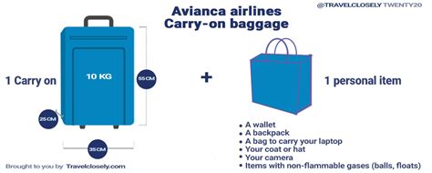 avianca carry on bag cost.